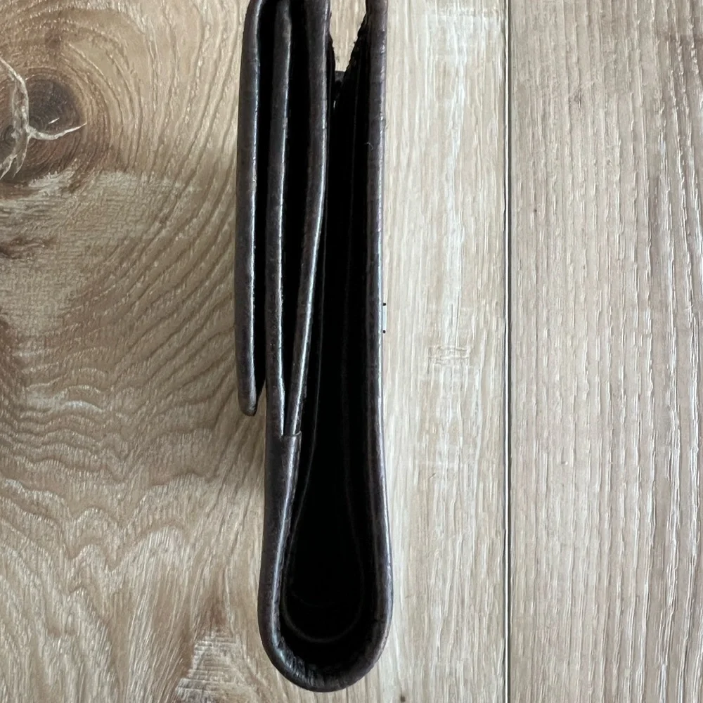 GUCCI Canvas Jackie Sherry Line Wallet w/ Piston lock closure - Picture 11 of 11